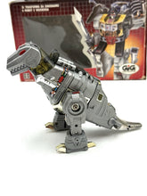 Load image into Gallery viewer, Transformers G1 Grimlock Tiran Dinorobot – 1984 GIG Boxed, Missing Sword
