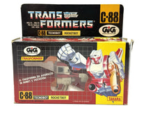 Carica l'immagine nel visualizzatore di Gallery, Transformers G1 Rocketbot Techbot C-88 – Takara Hasbro GIG Italian Box
