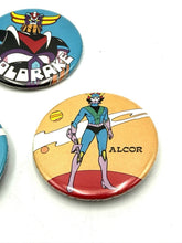 Carica l'immagine nel visualizzatore di Gallery, Goldrake Grendizer Official SACIS Pin Set – 1978 Vintage
