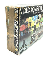 Load image into Gallery viewer, Atari VCS 2600 Woody console box side view showcasing design.
