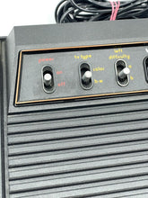 Load image into Gallery viewer, Atari VCS 2600 Woody console detail view of control knobs and label markings.
