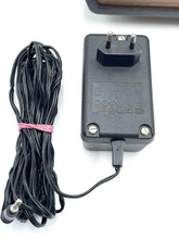 Load image into Gallery viewer, Atari VCS 2600 Woody console detail view of power adapter with a long cable.
