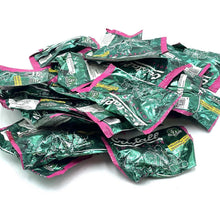 Load image into Gallery viewer, GIOCHI PREZIOSI CRISTALL COLLECTION Fantasy PACK detail view showing various packages in green and pink.
