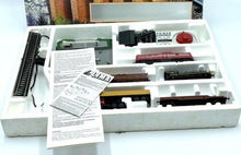 Load image into Gallery viewer, Side view of Lima train set box displaying model details and nickel silver text.
