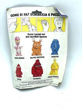 Load image into Gallery viewer, Rear view of the toy character lineup on the packaging, displaying various character illustrations.

