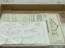 Load image into Gallery viewer, Carta Augusto model ship kit layout featuring parts layout and instruction sheet.
