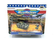 Load image into Gallery viewer, Packaging view of the Galoob MICRO MACHINES MILITARY RADAR TANK with detailed design.
