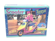 Load image into Gallery viewer, Giochi Preziosi vintage Vespa scooter set packaging view with colorful design.
