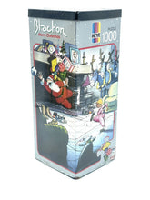 Load image into Gallery viewer, Heye puzzle packaging showing colorful illustrations with a tall box design.
