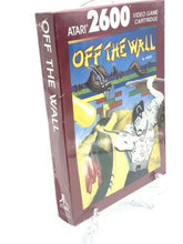 Load image into Gallery viewer, Side view of the Atari 2600 Off The Wall video game box displaying the title and artwork.
