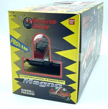 Load image into Gallery viewer, Back view of Bandai Magno talking car packaging displaying instructions and graphic design.
