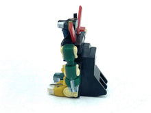 Load image into Gallery viewer, Another front view of the 1984 mini Voltron robot highlighting its vibrant colors.
