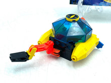 Load image into Gallery viewer, Detail view of the submarine toy featuring a rotating propeller and colorful design.
