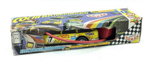 Carica l'immagine nel visualizzatore di Gallery, Juguetes Roman Coche Electrico Citroen Africa packaging view with colorful graphics and transparent window.
