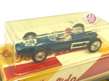 Load image into Gallery viewer, Solido 1103 Lola Climax V8 F1 1962 side view in transparent packaging.
