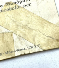 Load image into Gallery viewer, Monopoli 1937 complete box contents showing well-preserved original components.
