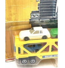 Load image into Gallery viewer, Close-up of Tyco US1 Electric Trucking construction trailer with detailed design
