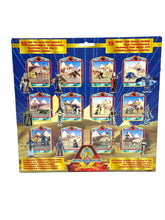 Load image into Gallery viewer, Back of the packaging displaying details of the Ramses Golden Pharaoh action figure.
