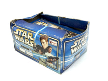 Load image into Gallery viewer, Star Wars Episode II Merlin sticker album 2002 front view with box packaging.
