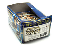 Load image into Gallery viewer, Star Wars Episode II Merlin sticker album 2002 front view with box packaging.
