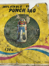 Load image into Gallery viewer, Danguard Ace packaging detail showing yellow and blue graphics with worn edges
