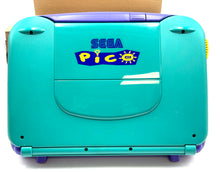 Carica l'immagine nel visualizzatore di Gallery, SEGA Pico blue drawing tablet front view with buttons.
