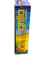 Load image into Gallery viewer, Grillo Parlante back view featuring illustrated design and game title.
