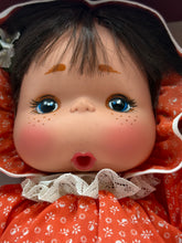 Load image into Gallery viewer, Front view of Fiba Chou Chou Rosebonbon Magnum doll showing big eyes and blush cheeks.
