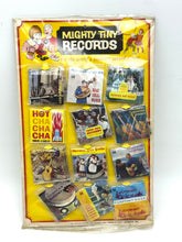 Load image into Gallery viewer, Full vintage Mighty Tiny Records set by Pointer Products, 1967, with original display
