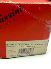 Carica l'immagine nel visualizzatore di Gallery, Side view of Lady Lovely Locks costume box showing text label and barcode.
