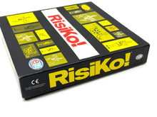 Load image into Gallery viewer, Side view of Risiko! board game with colorful design
