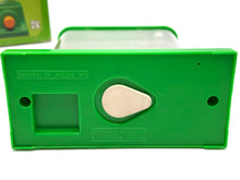 Load image into Gallery viewer, Back view of Rompin Cowboy Tomy Water Game showing button mechanism and viewing window.
