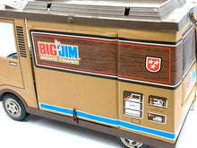 Load image into Gallery viewer, Side view of the Mattel Big Jim Sports Camper showcasing the toy's design and colors.
