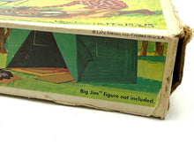 Load image into Gallery viewer, Detail of the corner of the Big Jim Camping Tent box
