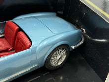 Load image into Gallery viewer, Rear view of BBurago 1955 Lancia Aurelia B24 Spider 1/18 die-cast model.
