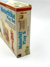 Load image into Gallery viewer, Side view of Sesame Street Motorbike Playset box displaying title and Sesame Street logo.
