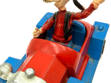 Load image into Gallery viewer, Top view of Politoys W5 Goofy Car featuring Goofy waving and colorful design.
