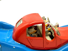 Load image into Gallery viewer, Rear view of Politoys M559 Uncle Scrooge Car showing tail lights and trunk design.
