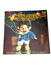 Carica l'immagine nel visualizzatore di Gallery, Cristina D’Avena Laura / Mon Cicci 1982 front cover with colorful design and character illustration.
