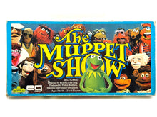 Carica l'immagine nel visualizzatore di Gallery, The Muppet Show board game EG Editrice Giochi 1977 front view with colorful design.
