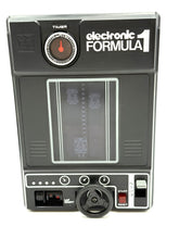 Carica l'immagine nel visualizzatore di Gallery, Back view of the Tomy Digital Derby tabletop game showing battery compartment.
