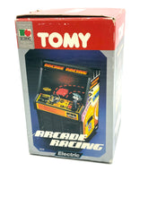 Load image into Gallery viewer, Vintage Tomy Daring Driver Arcade Racing complete tested and working front view.
