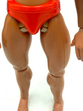 Load image into Gallery viewer, Full body view of retro 1971 Mattel Big Jim Karate action figure.
