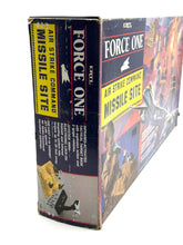 Carica l'immagine nel visualizzatore di Gallery, ERTL Force One Air Strike Command RADAR Airplane box side view featuring illustrated design.
