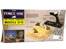 Carica l'immagine nel visualizzatore di Gallery, ERTL Force One Air Strike Command RADAR Airplane box side view with side label and illustrated design.
