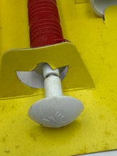 Carica l'immagine nel visualizzatore di Gallery, Close-up detail of the yellow and red rocket base connector.
