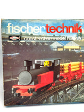 Load image into Gallery viewer, Fischertechnik Bau-Spiel-Bahn Train Playset box featuring train image and vibrant design.
