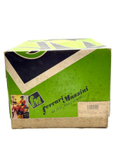 Load image into Gallery viewer, Ferrari Mazzini motocross costume packaging featuring a green box with graphic design.
