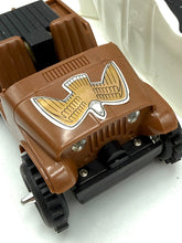 Load image into Gallery viewer, Detail shot of the Jeep Renegade toy featuring a butterfly design and textured surface.
