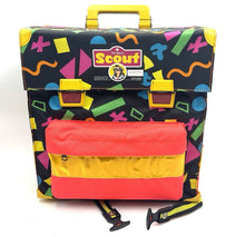 Load image into Gallery viewer, Scout Swing Sternjakob backpack front view showcasing colorful graphic patterns.

